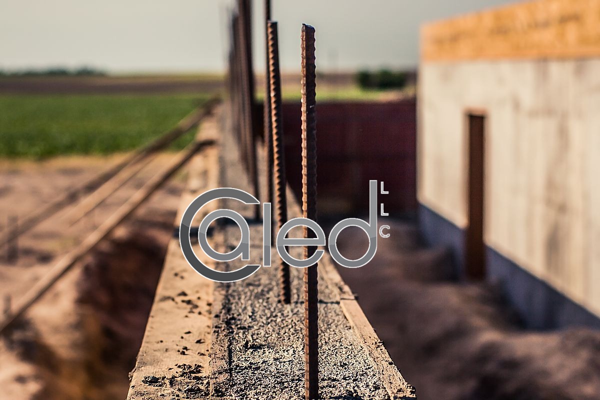 Rebar in the Foundation walls